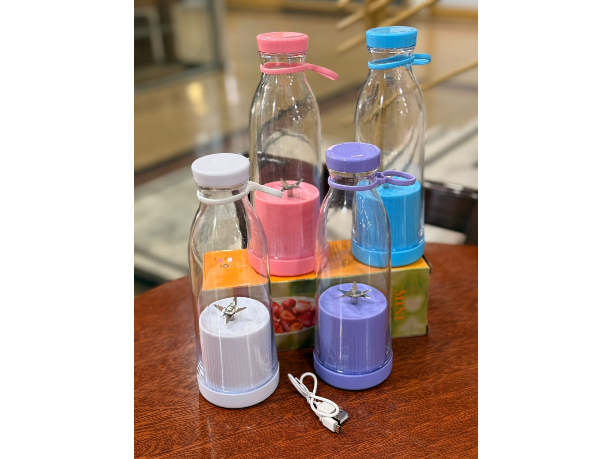 Mini Licuadora Portátil Recargable