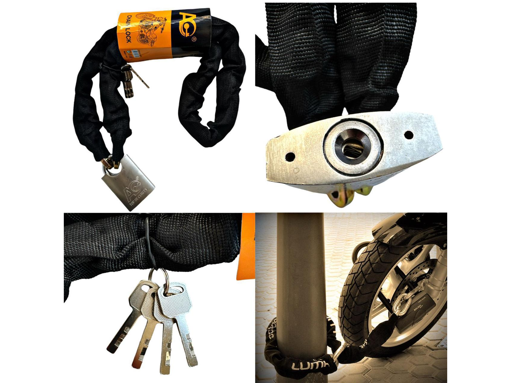 CADENA DE MOTO SUPER REFORZADA