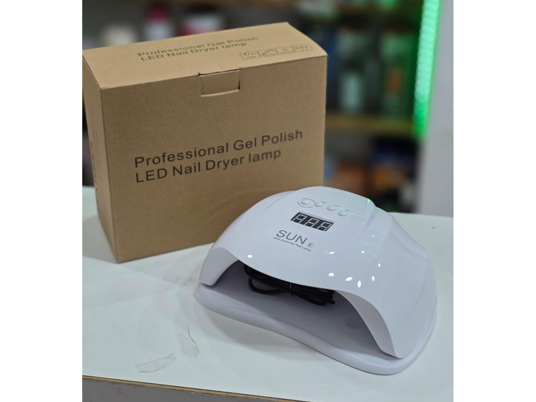 Cabina UV/LED para Uñas 54W