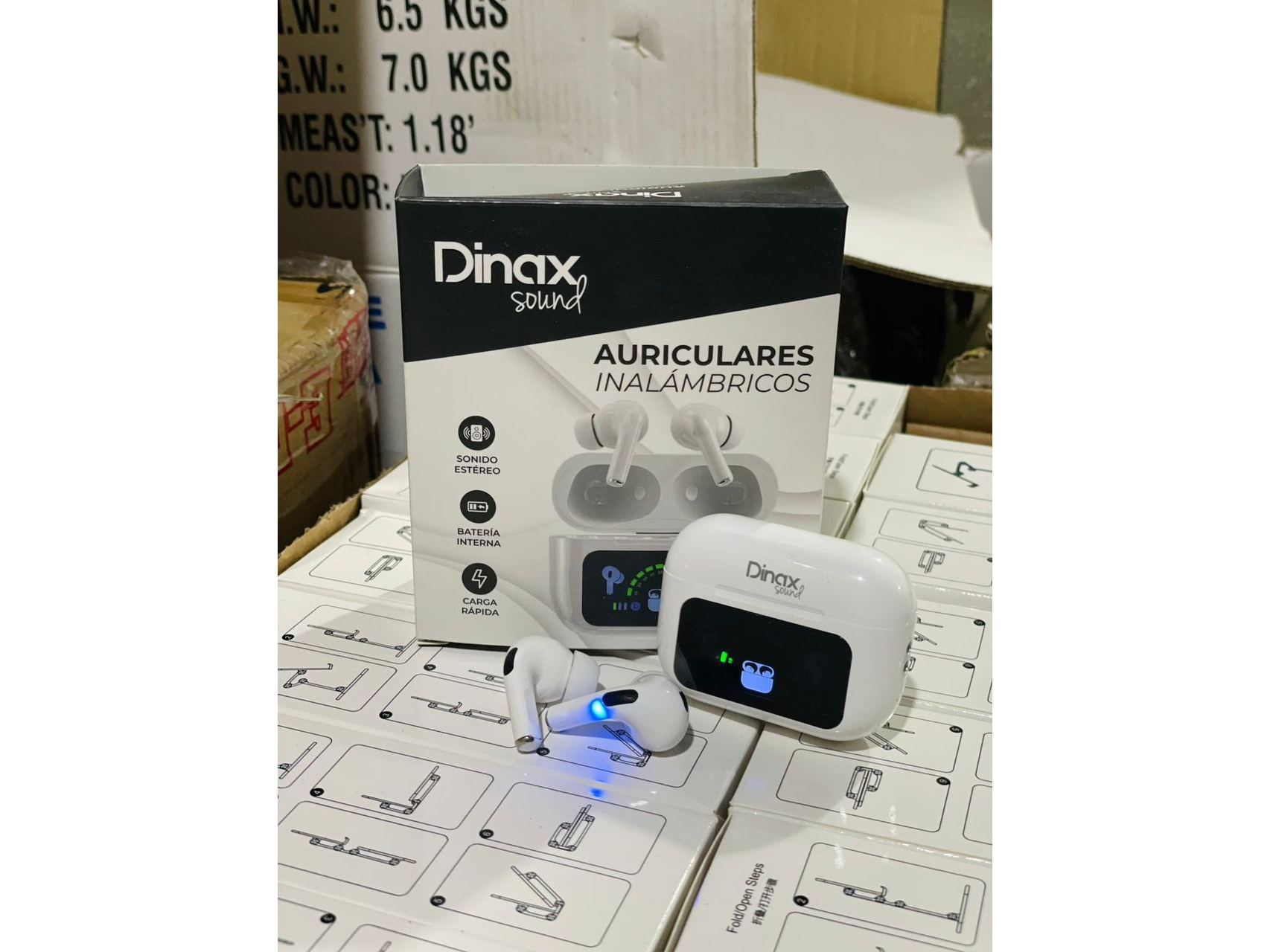 Auriculares Inalámbricos con pantalla Digital – Dinax