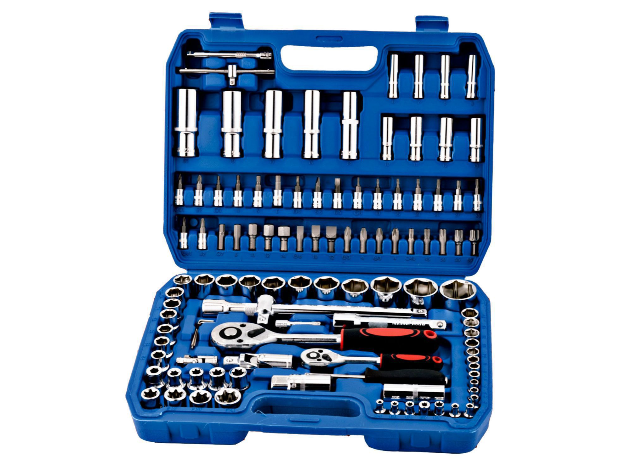 JUEGO DE LLAVE TUBO 108 PIEZAS