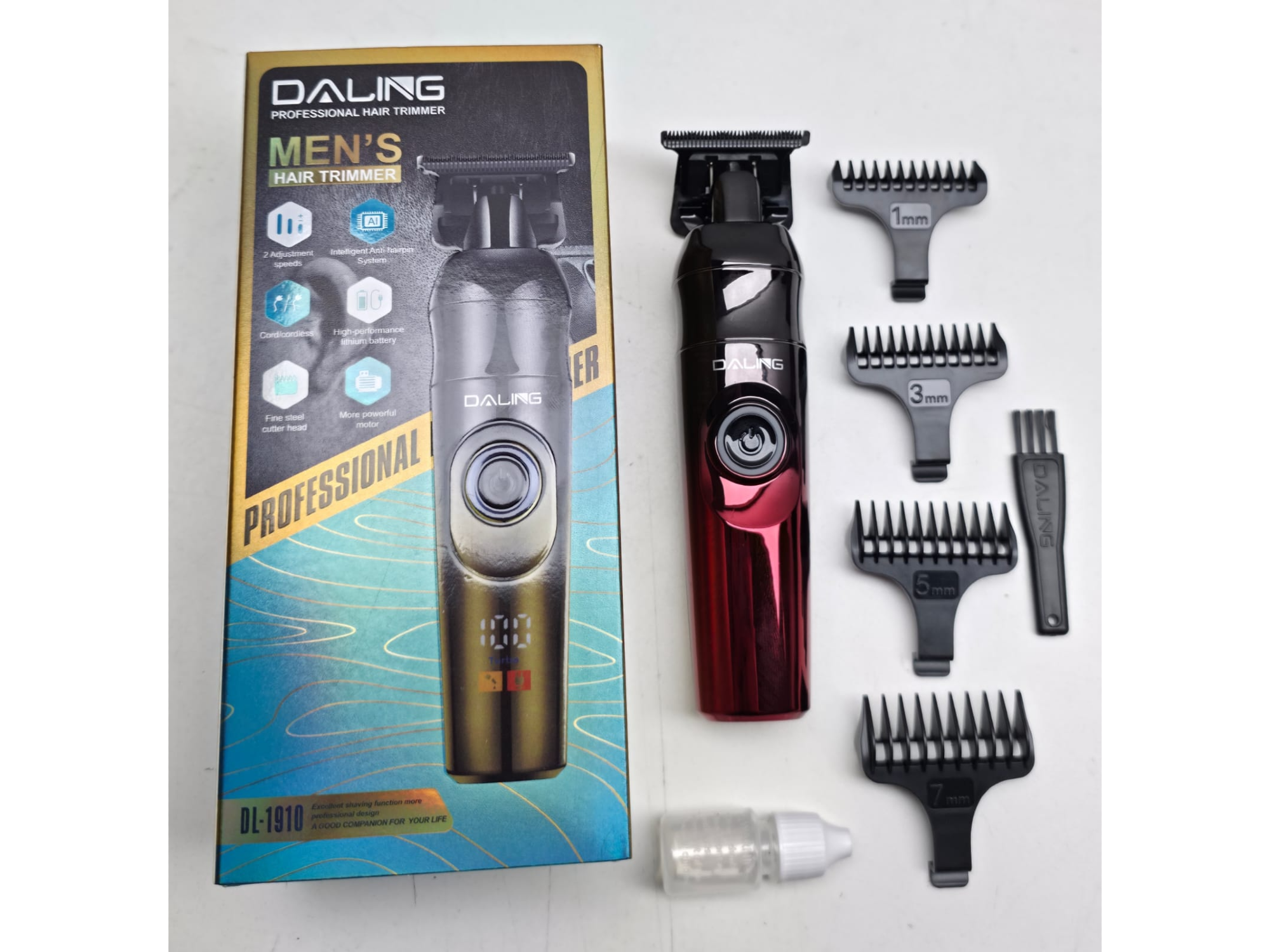 Máquina corta pelo patillera DALING – Profesional