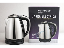 Pava Eléctrica Winco de Acero Inoxidable