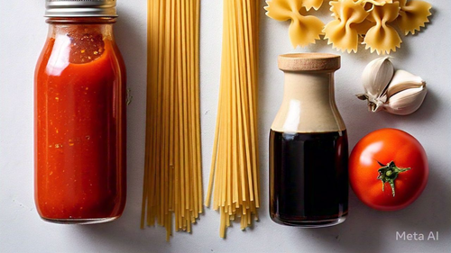 PASTAS - TOMATE TRITURADO - SALSA SOJA