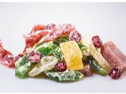 Fruta Glaseada en Trozos