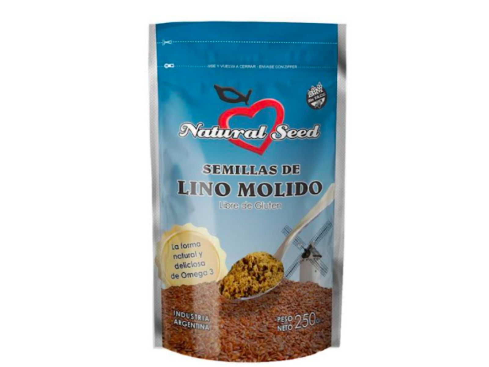 Lino Molido Natural Seed 200g