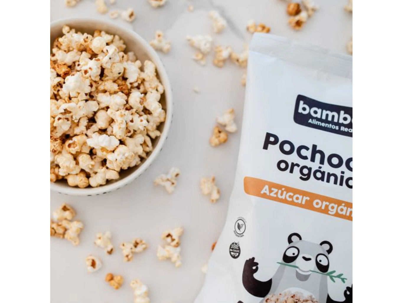 Pochoclos Orgánicos Sabor Azúcar Orgánica Bamboo 80g