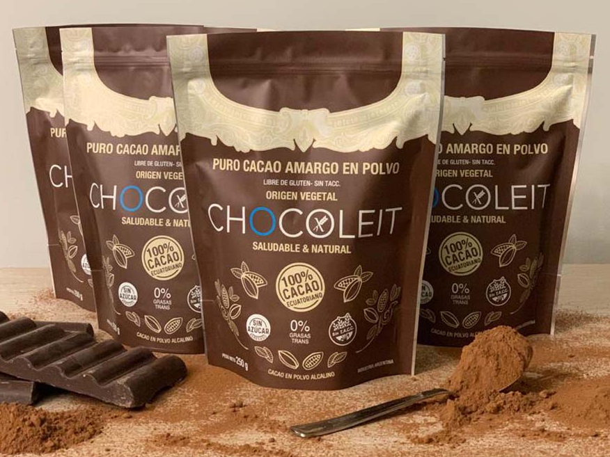 Cacao Puro Amargo en Polvo Chocoleit 250g