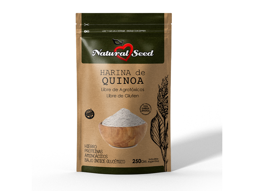 Harina de Quinoa Natural Seed 250g