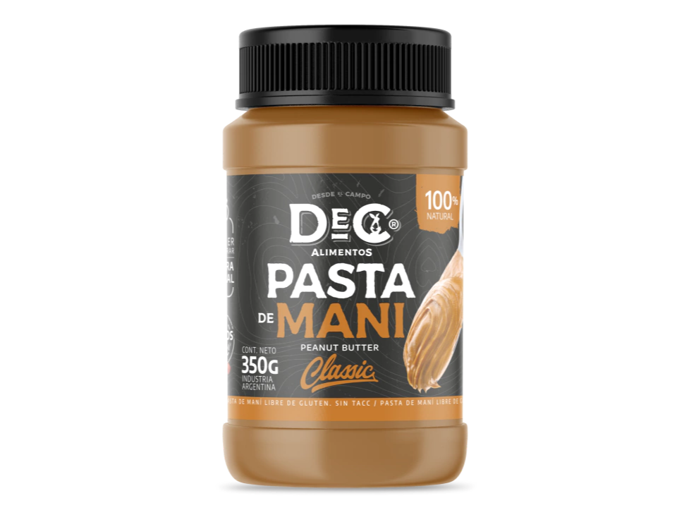 Pasta de Maní Natural Dec 350g