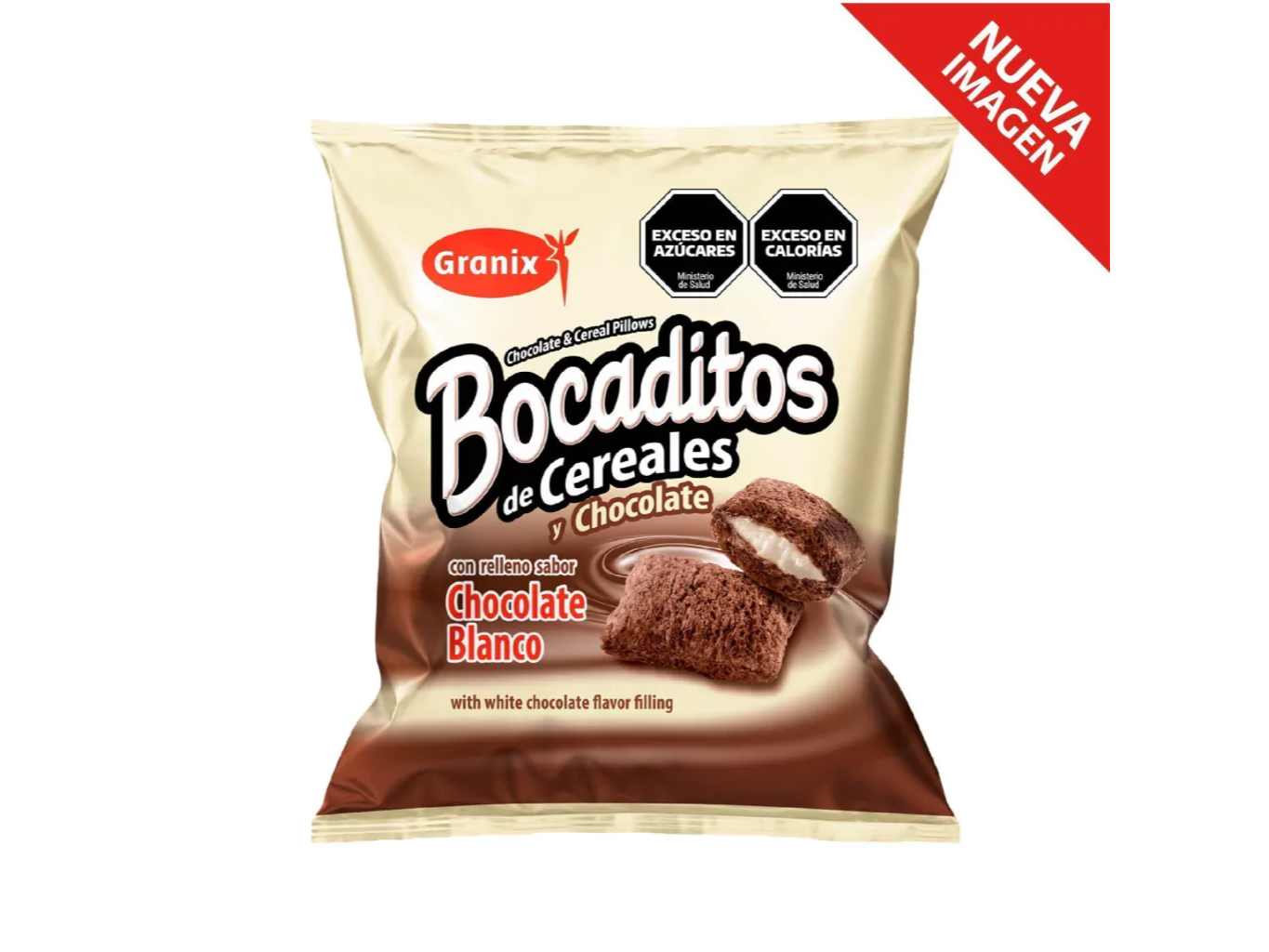 Almohaditas Rellenas sabor Chocolate Blanco de The Fruto Seco Store