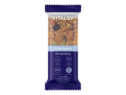 Barra Arándanos y Almendras Vitalgy 40g