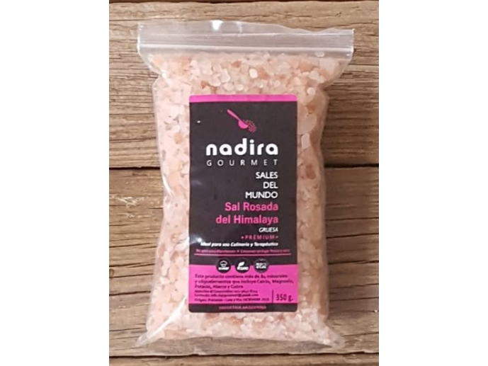 Sal Rosada del Himalaya Gruesa Nadira 350g