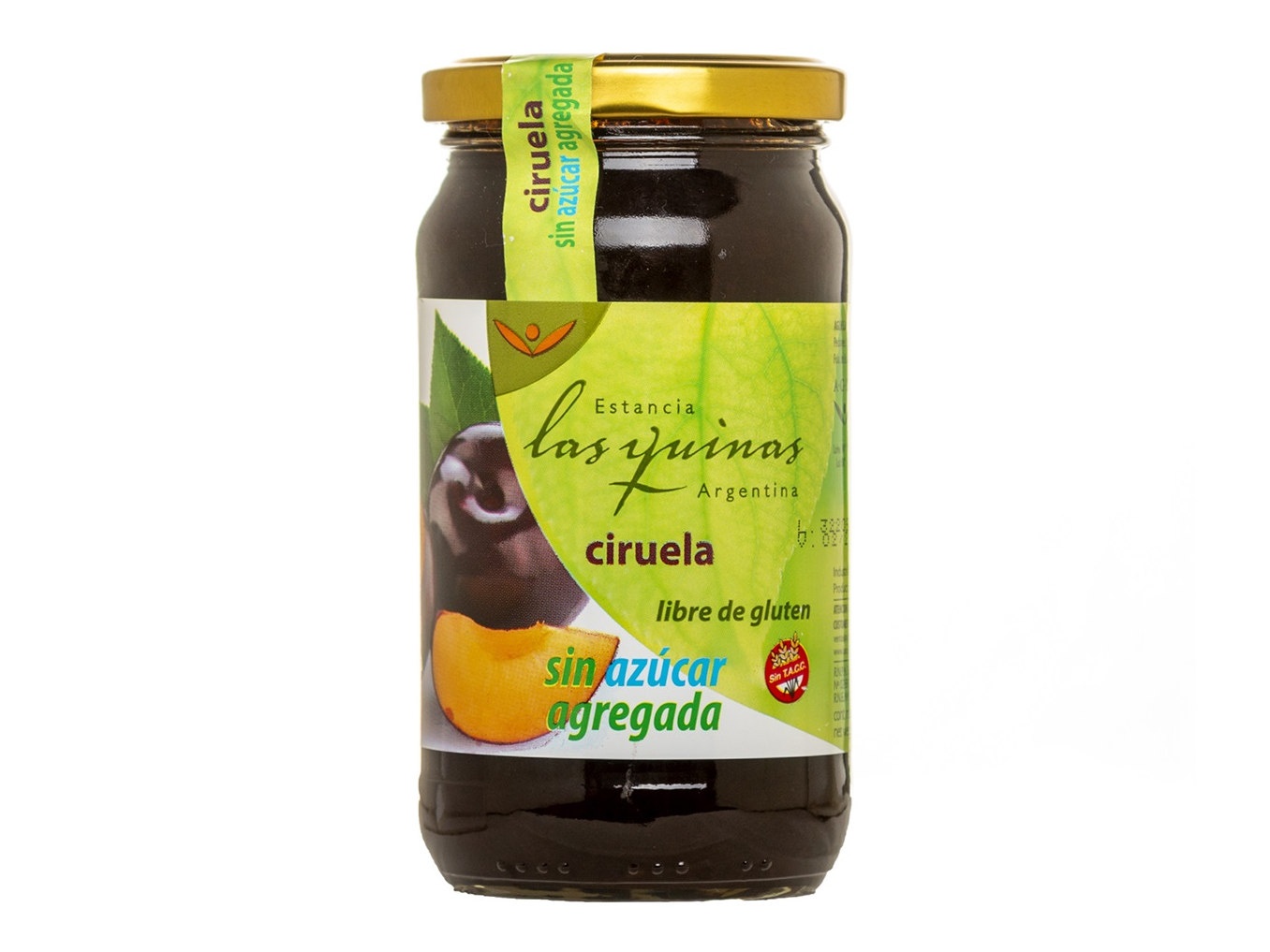 Mermelada Ciruela Sin Azúcar Las Quinas 420g