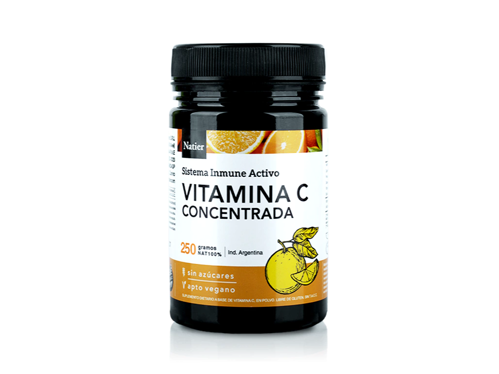 Vitamina C Concentrada en Polvo Natier 250g