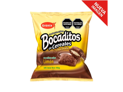 Almohaditas de Chocolate Rellenas Sabor Limón Granix