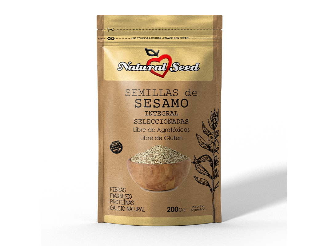 Sésamo Integral Natural Seed 200g
