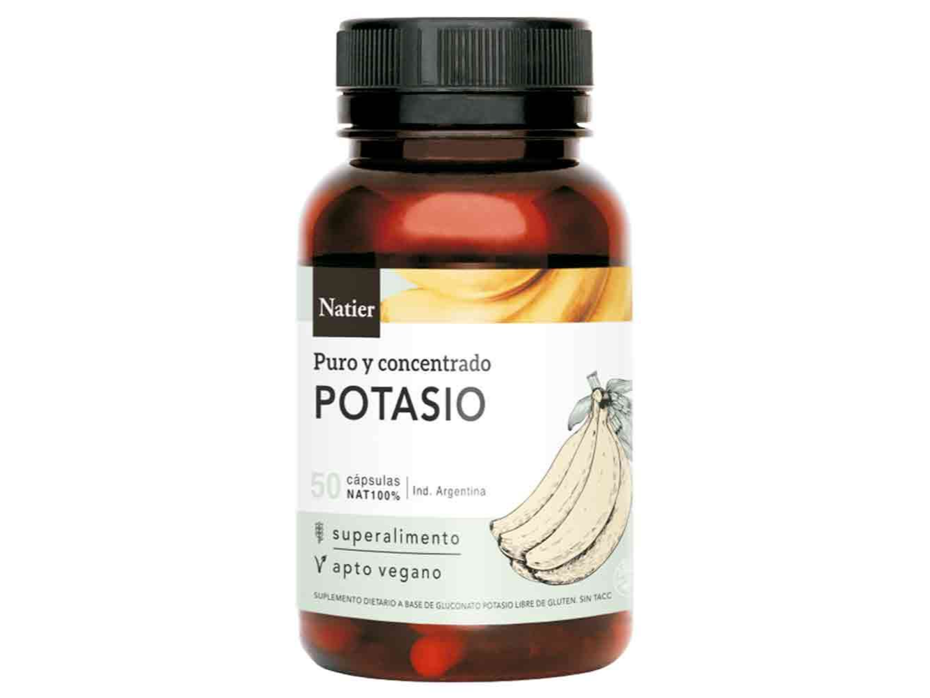 Potasio Natier 50 cápsulas