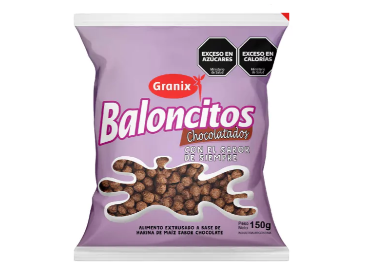 Baloncitos Chocolatados Granix