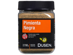 Pimienta Negra Molida Dusen 190g