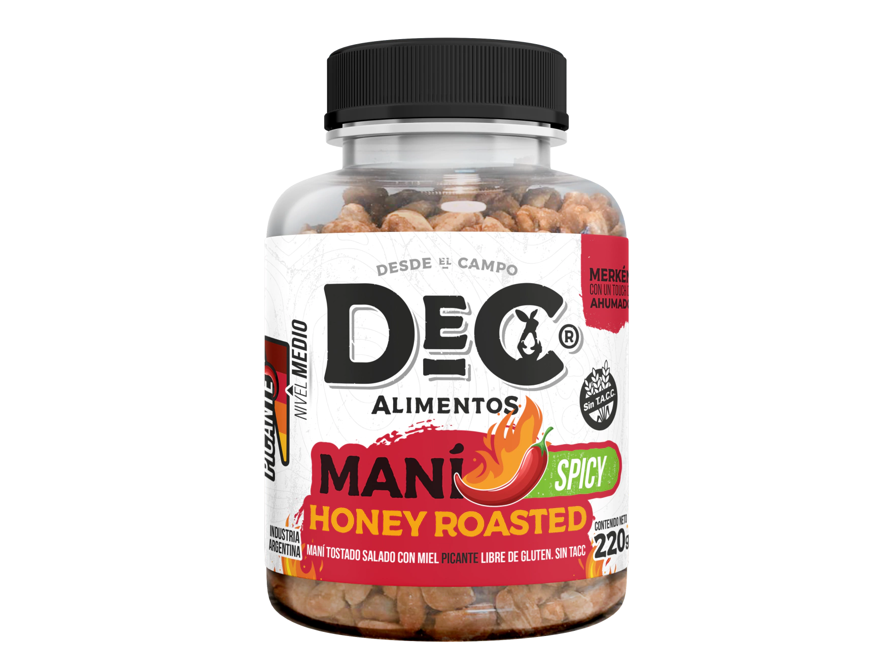 Mani Honey Roasted Spicy Dec 220g