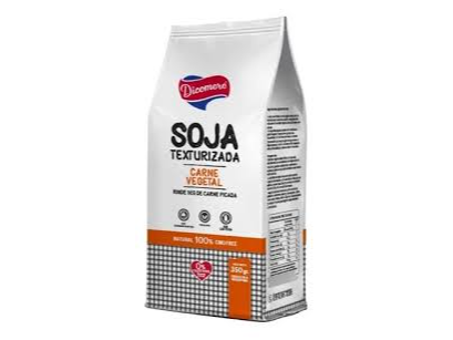 TEXTURIZADO DE SOJA sin sabor "DICOMERE" - 350 GRS.