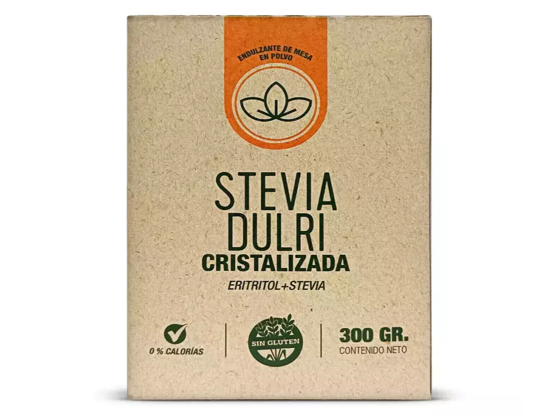 Stevia Dulri Cristalizada Intensa 300 Grs