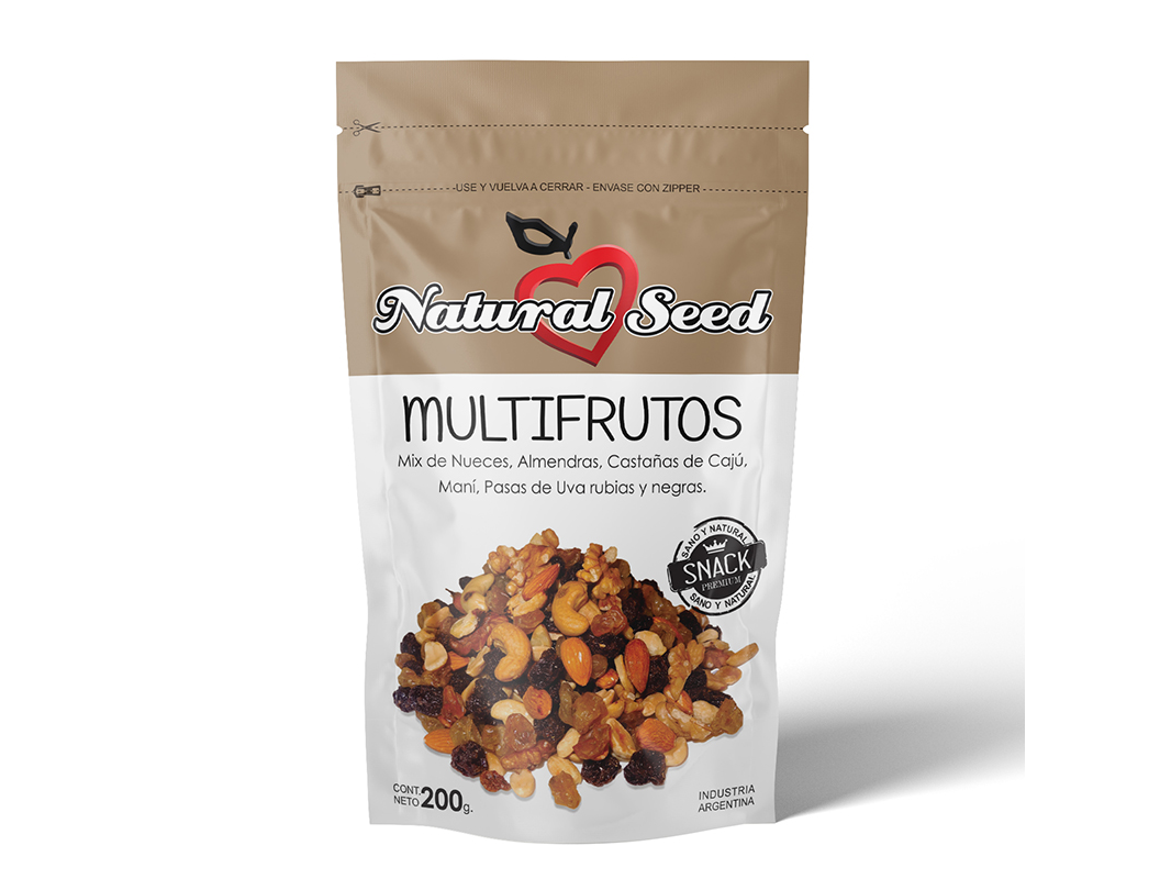 Multifrutos Natural Seed 200g