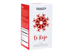 Té Rojo Heredia 25 saquitos