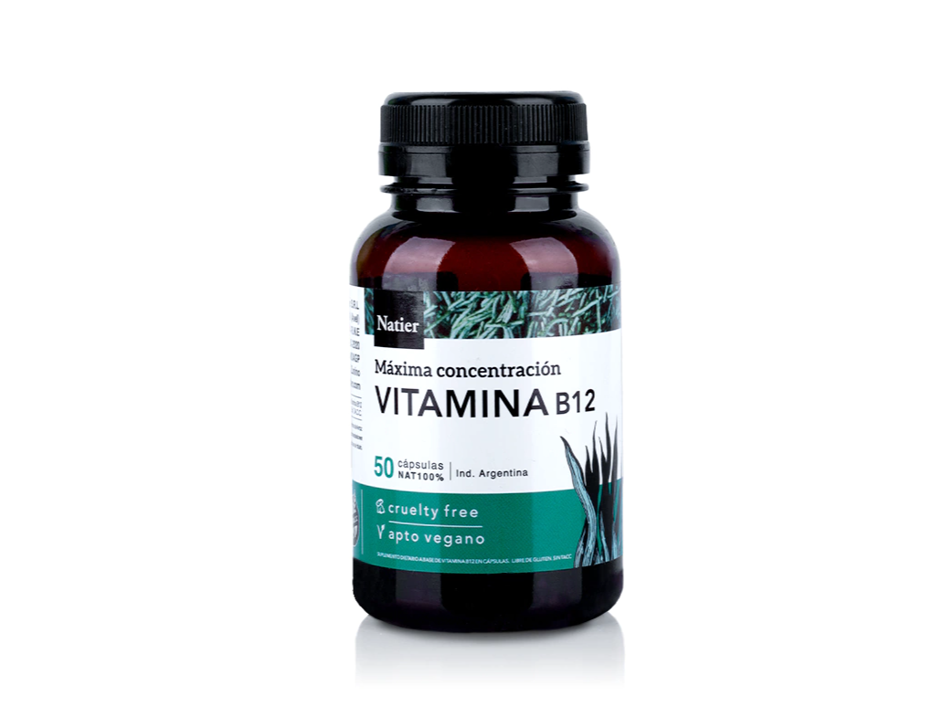 Vitamina B12 Natier 50 cápsulas