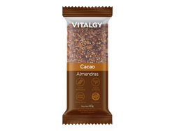 Barra Cacao y Almendras Vitalgy 40g