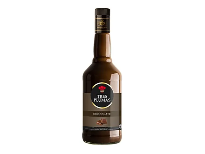 LICOR TRES PLUMAS CHOCOLATE