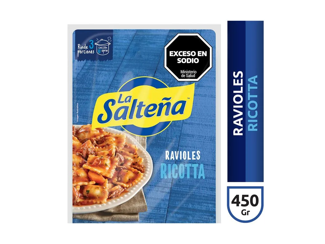RAVIOLES LA SALTEÑA RICOTTA
