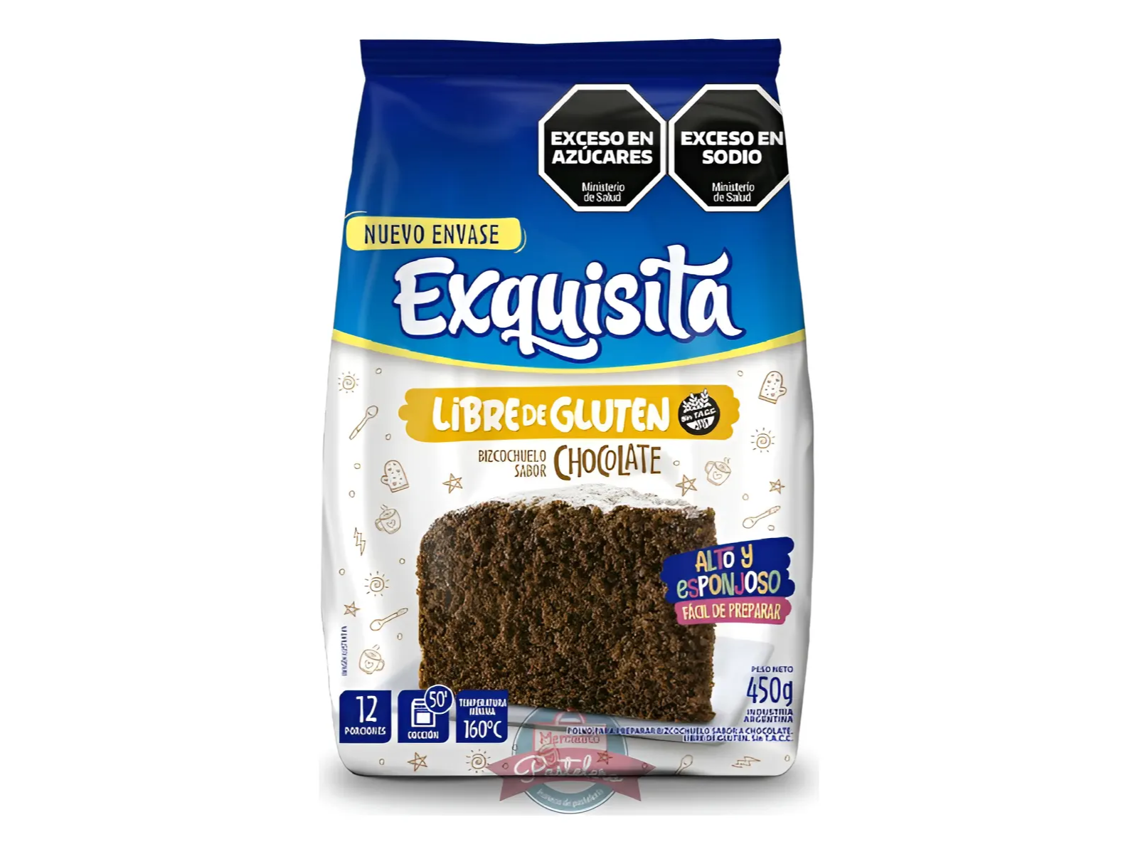 BIZC.EXQUISITA CHOCOLATE SIN TACC