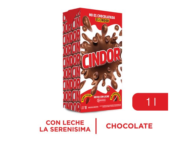 Leche chocolatada Cindor
