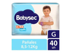 PAÑAL BABYSEC ULTRA SOFT HIPER GRANDE