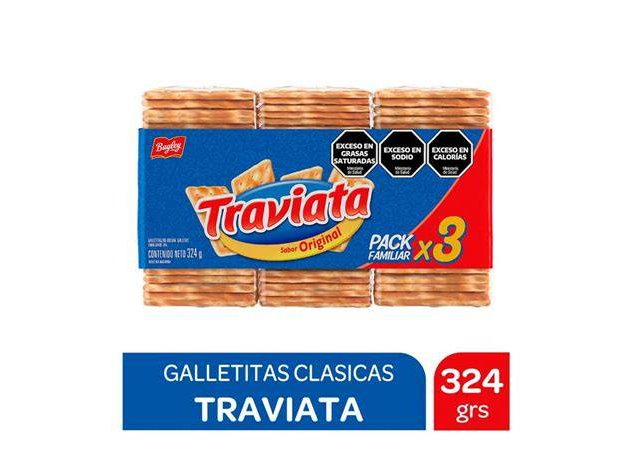 Galleta traviata x 3