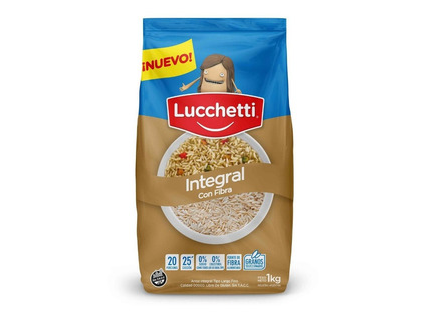 ARROZ LUCCHETTI INTEGRAL BOLSA