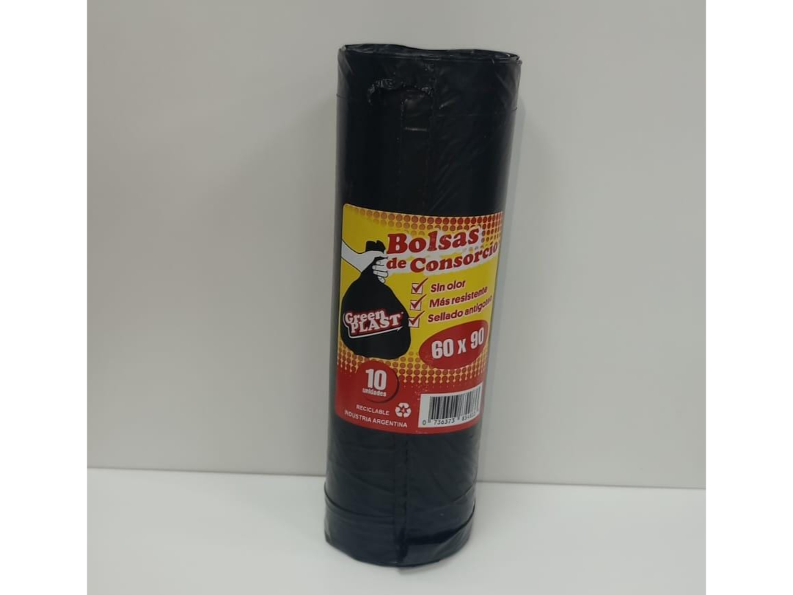 BOLSAS GREENPLAST CONSORCIO 60X90