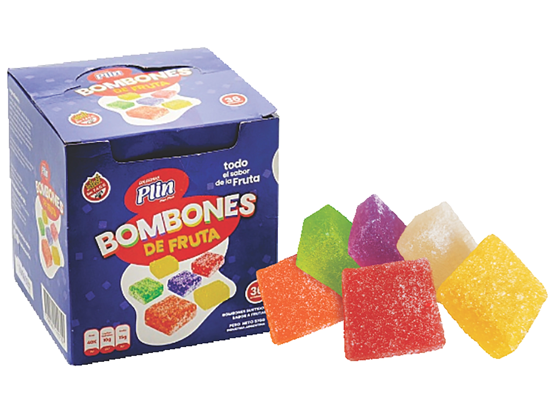 BOMBON FRUTA PLIN