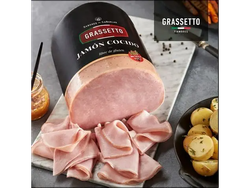 Jamon Cocido con cuero Grassetto