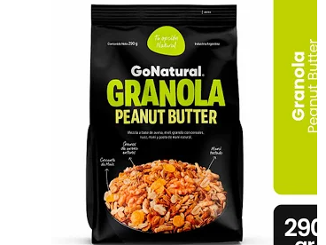 GRANOLAS GO NATURAL PEANUT BUTTER