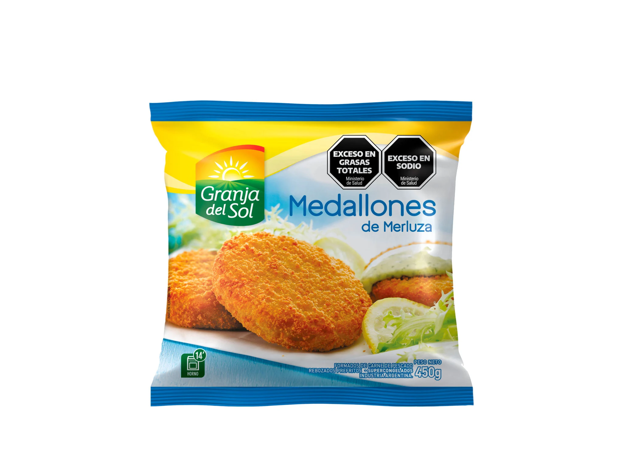 Medallon de merluza Granja del Sol