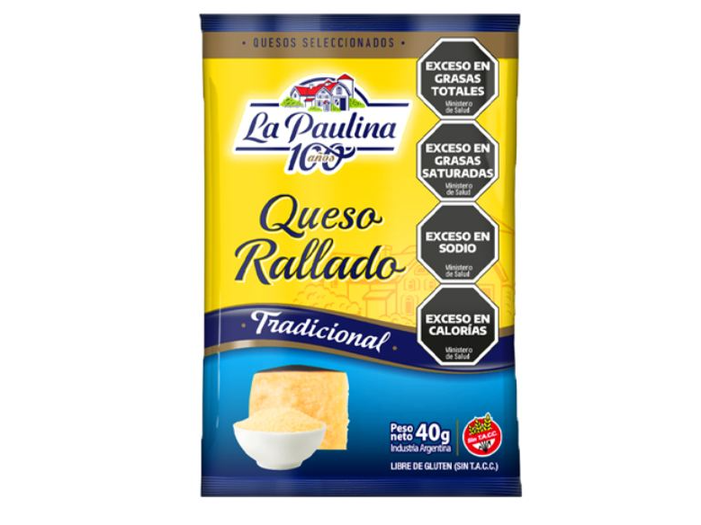 Quesos rallados La Paulina
