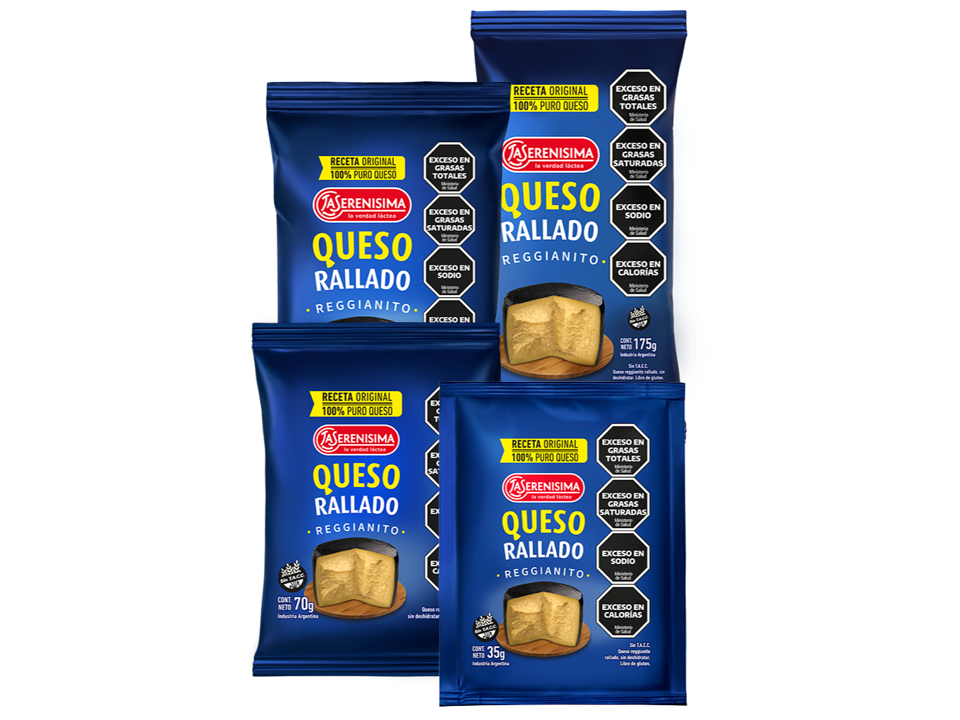 Quesos rallados La Serenisima