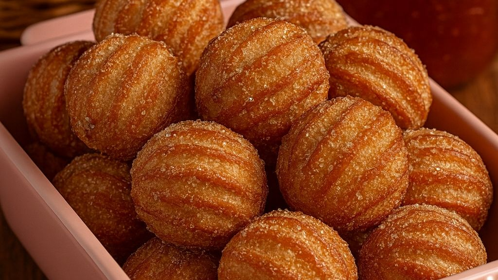 Churros rellenos 🍩✨