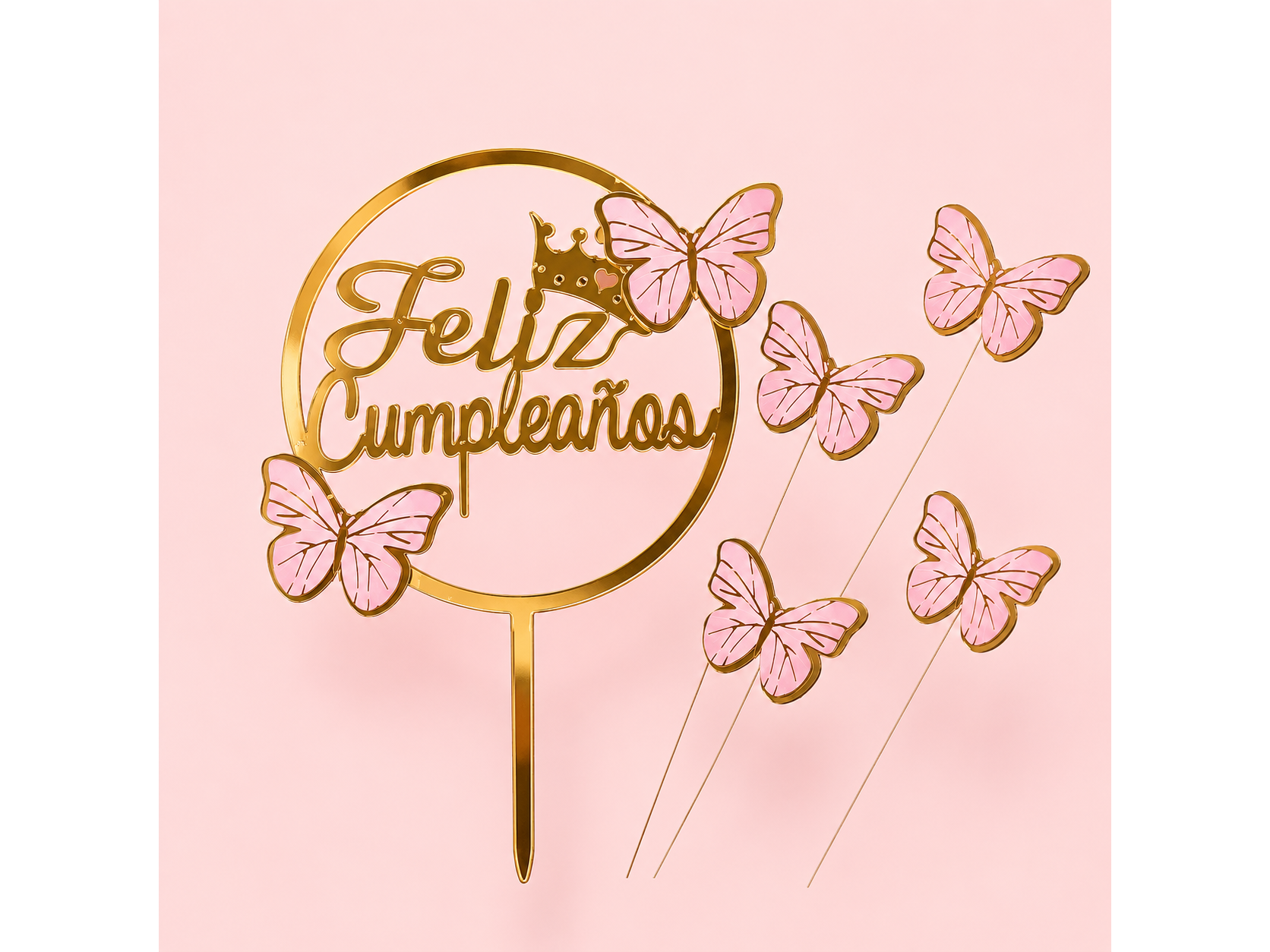 Topper mariposas