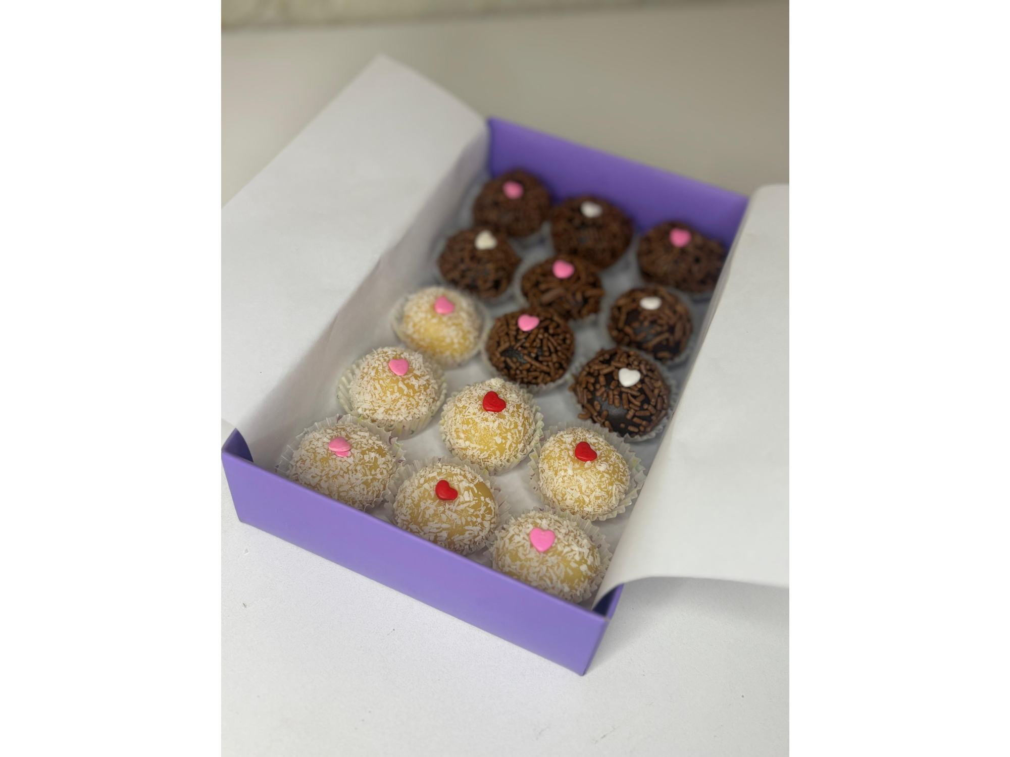 Dociños mixtos (choc y coco)