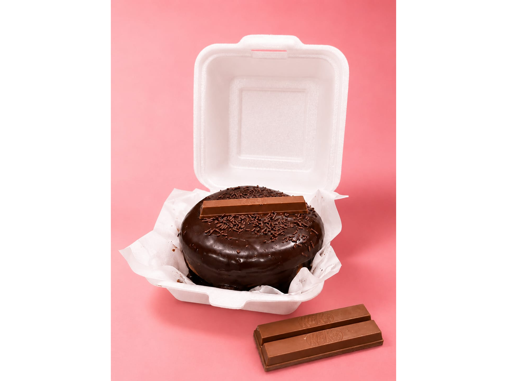 Mini volcán 12cm (Kit kat)