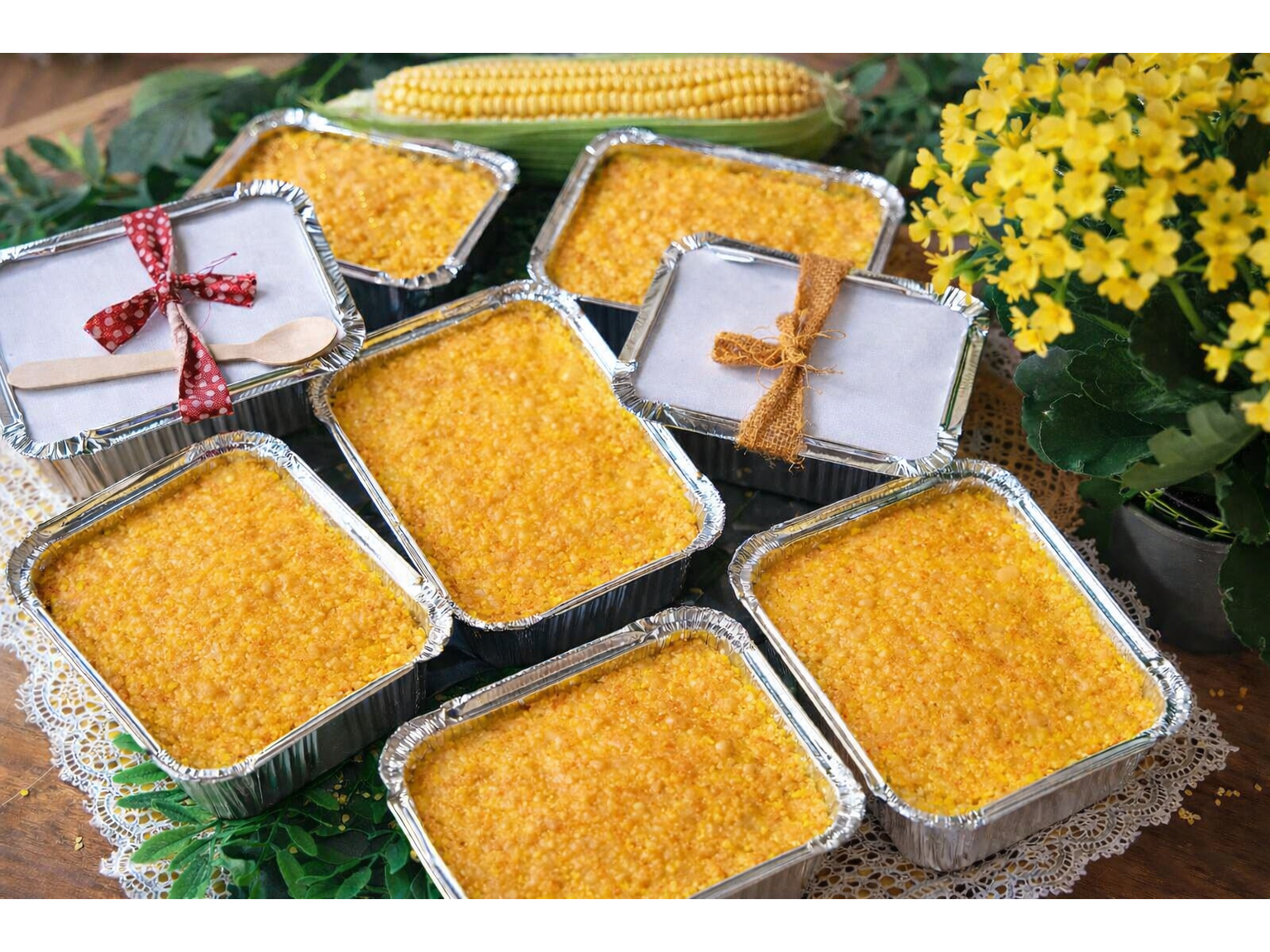 Torta individual de maíz/choclo 🌽